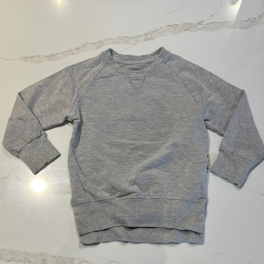 Little Bipsy Gray Crewneck Sweatshirt